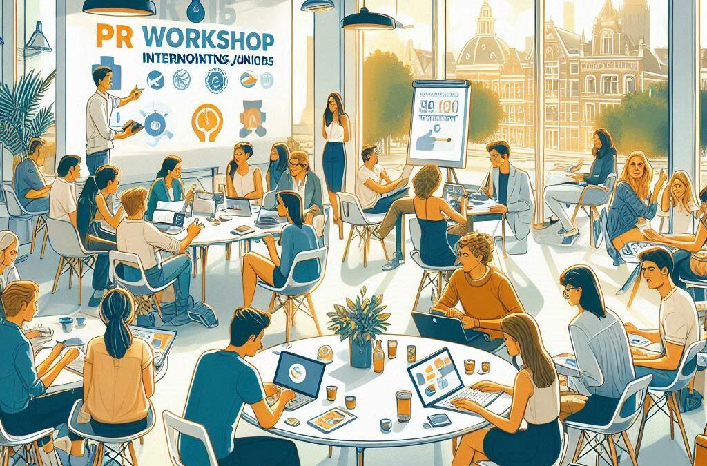 PR-Bootcamp ‘Beginnen met PR’ voor stagiaires en junioren