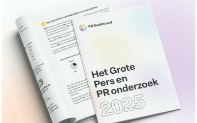 Ontvang als eerste het jaarlijkse Grote Pers & PR Onderzoek 2025